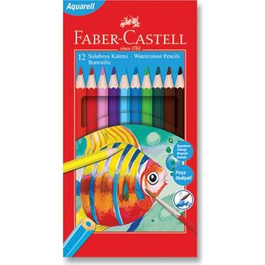 Faber-Castell Aqr. Boya K. 12 R. Karton Kutu(Fsc)