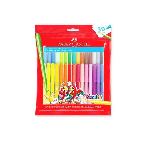 Faber-Castell Fiesta Keçeli Kalem 30'lu