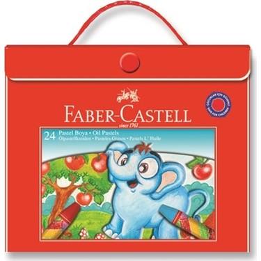 Faber-Castell Karton Çantalı Pastel Boya, 24'lü