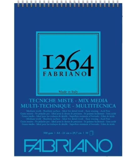 Fabriano F-1264 Mix Media Defter 300gr A4 30yp