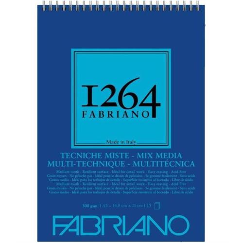 Fabriano F-1264 Mix Media Defter 300gr A5 15yp