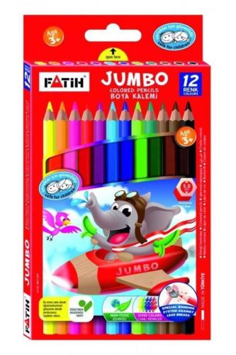 Fatih Jumbo Kuruboya 12 Renk Tam Boy King Size