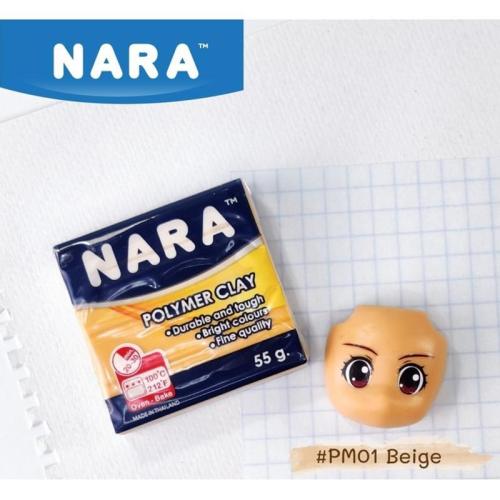 NARA POLYMER CLAY 55gr.BEIGE