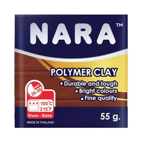 NARA POLYMER CLAY 55gr.BROWN