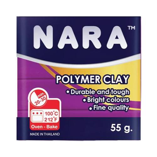 NARA POLYMER CLAY 55gr.DARK PURPLE