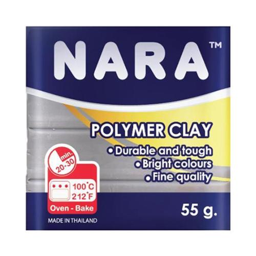 NARA POLYMER CLAY 55gr.LIGHT GRAY