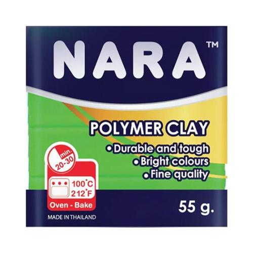 NARA POLYMER CLAY 55gr.NEON GREEN