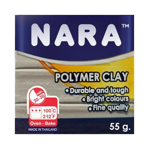 NARA POLYMER CLAY 55gr.SILVER