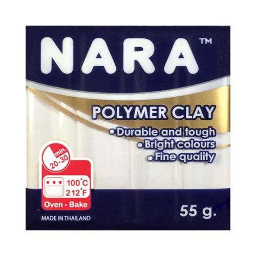 NARA POLYMER CLAY 55gr.WHITE