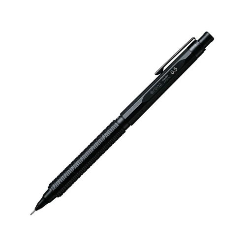 Pentel 0.5 mm - Mat Karbon Siyah Gövde ORENZNERO Teknik Çizim ve Yazı 