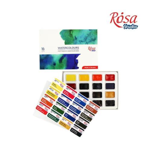 Rosa Studio 16 renk Tablet Suluboya 340204