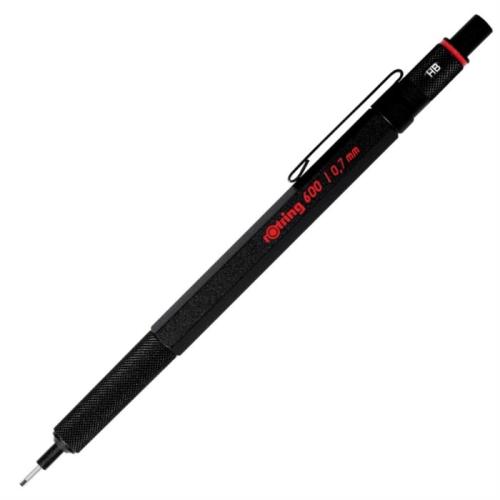 Rotring 600 Mekanik Kurşun Kalem, Siyah 0.7 mm