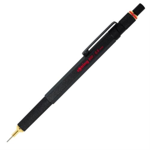 Rotring 800 Mekanik Kurşun Kalem, Siyah 0.5 mm