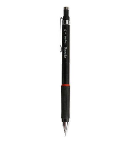 Rotring Rapid Mekanik Kurşun Kalem, Siyah 0.5 mm