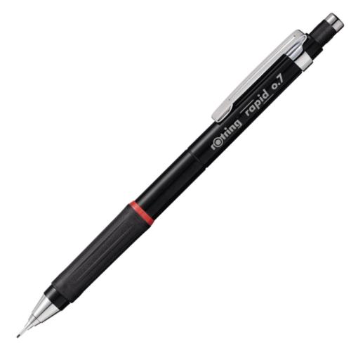 Rotring Rapid Mekanik Kurşun Kalem, Siyah 0.7 mm