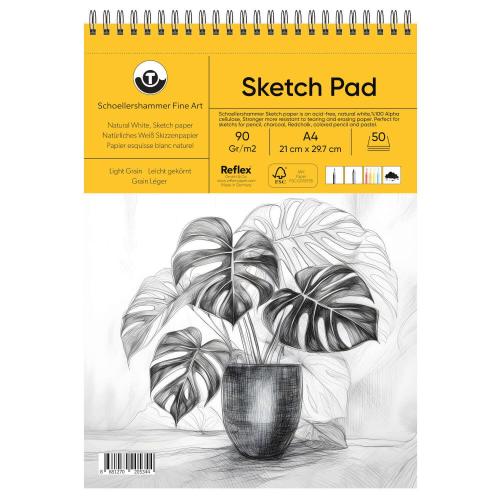 Schoellershammer Sketch Pad Eskiz Defteri 90gr A4 50yp