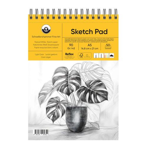 Schoellershammer Sketch Pad Eskiz Defteri 90gr A5 50yp