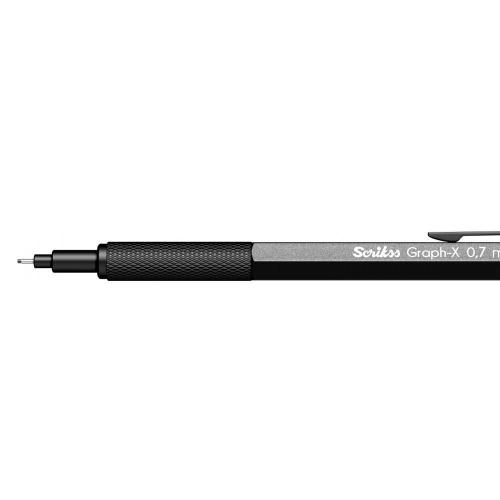 Scrikss Graph-X Metal Versatil 0,7 mm Antrasit