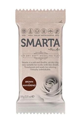 SMARTA HAVAYLA KURUYAN MODELLEME HAMURU KAHVERENGİ (100 GR * 6 * 1)