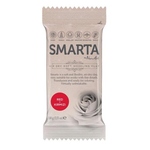 SMARTA HAVAYLA KURUYAN MODELLEME HAMURU KIRMIZI (100 GR * 6 * 1)