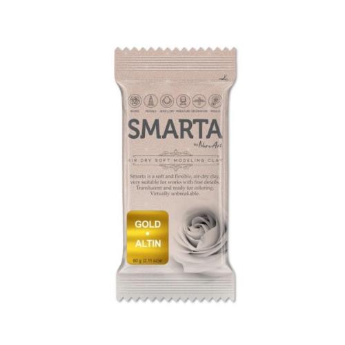 SMARTA HAVAYLA KURUYAN MODELLEME HAMURU METALİK ALTIN (60 GR * 6 * 1)