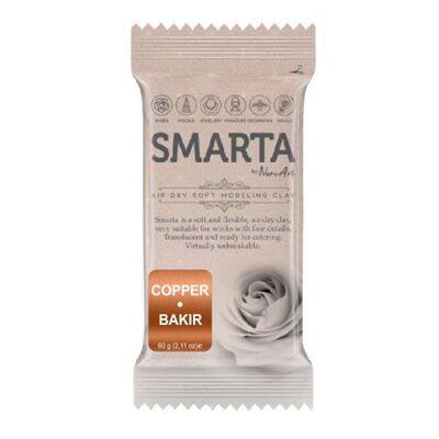 SMARTA HAVAYLA KURUYAN MODELLEME HAMURU METALİK BAKIR (60 GR * 6 * 1)