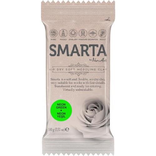 SMARTA HAVAYLA KURUYAN MODELLEME HAMURU NEON YEŞİL (100 GR * 6 * 1)