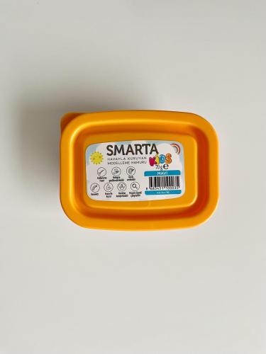 SMARTA KIDS HAVAYLA KURUYAN MODELLEME HAMURU MAVİ 70 GR * 1 * 1)