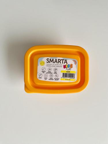 SMARTA KIDS HAVAYLA KURUYAN MODELLEME HAMURU SARI 70 GR * 1 * 1)