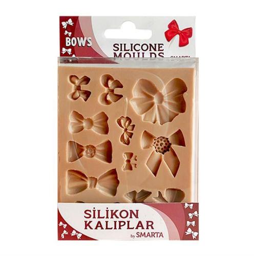 Smarta Silikon Kalıp Fiyonklar - Bows SK1013007