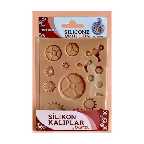 Smarta Silikon Kalıp Saat Parçaları - Clock Works SK1013015