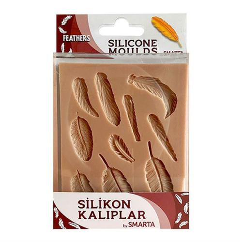 Smarta Silikon Kalıp Tüyler - Feathers SK1013006