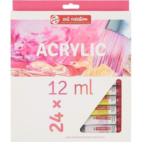 TALENS AKRİLİK BOYA SET 24X12ML.