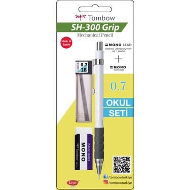 Tombow SH-300 Grip K.Kalem 0,7mm Okul Seti Beyaz