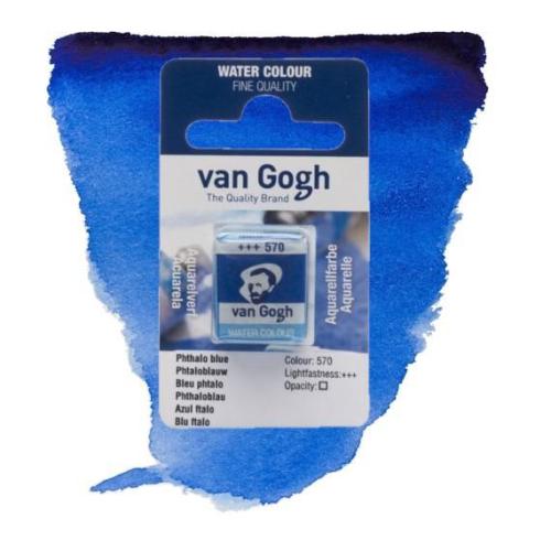 Van Gogh Tablet Suluboya Phthalo Blue