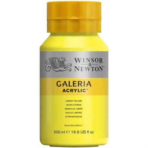 Winsor Newton Galeria Akrilik 500ml Lemon Yellow