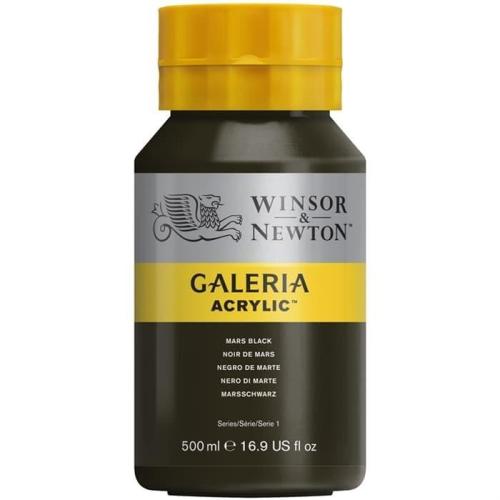 Winsor Newton Galeria Akrilik 500ml Mars Black