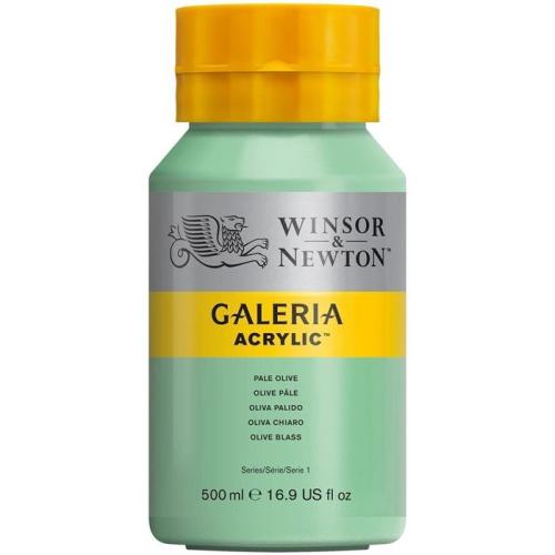 Winsor Newton Galeria Akrilik 500ml Pale Olive