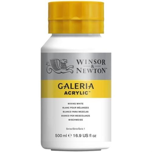 Winsor Newton Galeria Akrilik 500ml Soft Mixing White