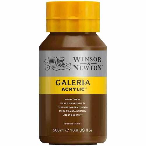 Winsor Newton Galeria Akrilik Boya 500ml Burnt Umber