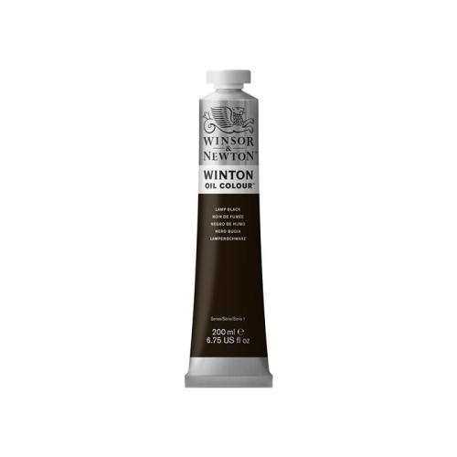 Winsor Newton Winton Yağlı Boya 200ml Lamp Black