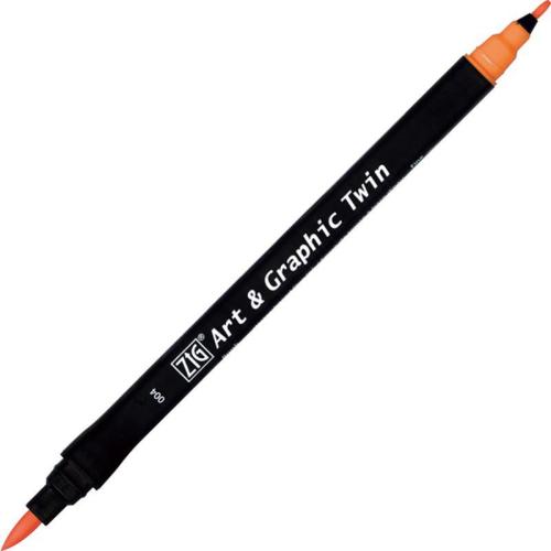 ZIG ART&GRAPHIC TWIN TUT-80 004 ORANGE