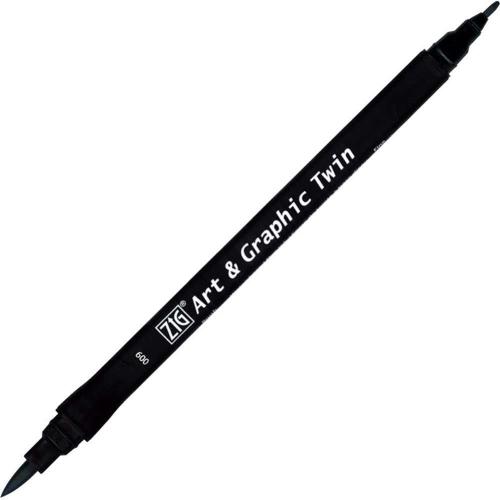 ZIG ART&GRAPHIC TWIN TUT-80 009 BLACK