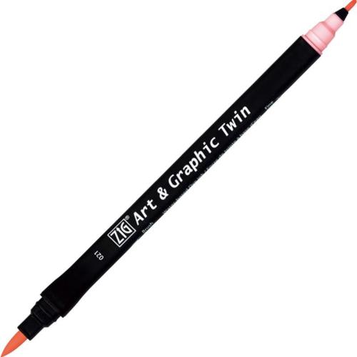 ZIG ART&GRAPHIC TWIN TUT-80 021 LIGHT PINK