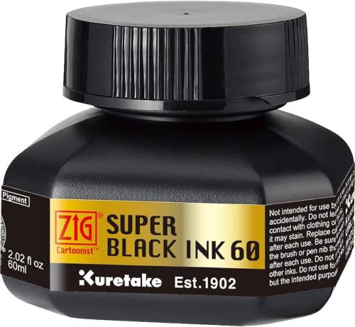 ZIG MANGAKA MÜREKKEP SUPER SIYAH 60ML CNCE-105-6