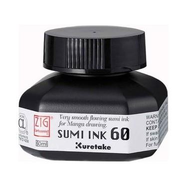 ZIG MANGAKA SUMI MÜREKKEP SİYAH 60ML CNCE103-6